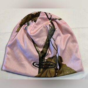 Team Realtree Girl’s Pink Camo Knit Insulated Beanie Hat Outdoors Hunting